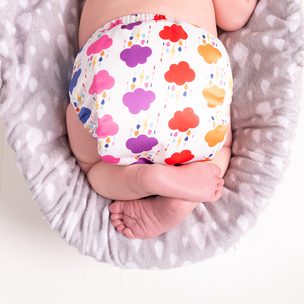 Reusable nappies in the scottish baby box