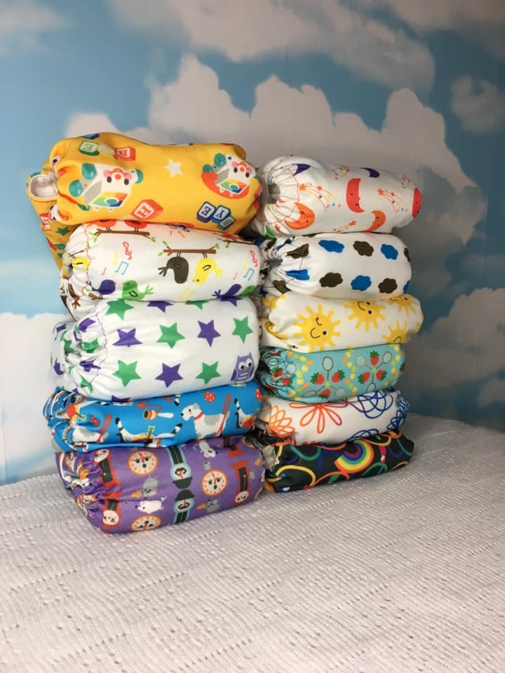Coorie In with love TotsBots TeenyFit Tiny Baby Nappies review