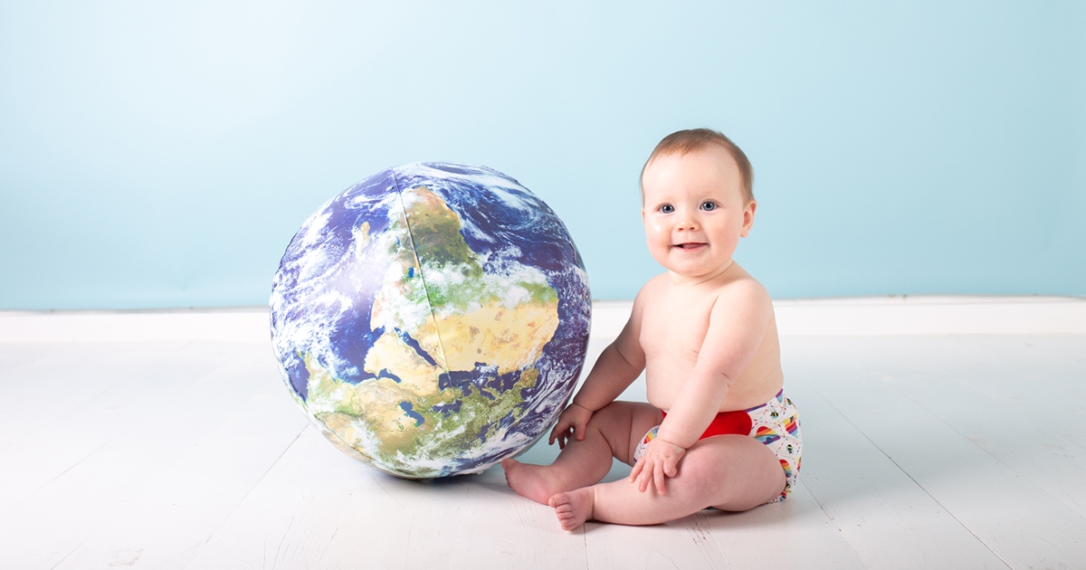 Switching to reusable nappies for World Environment Day