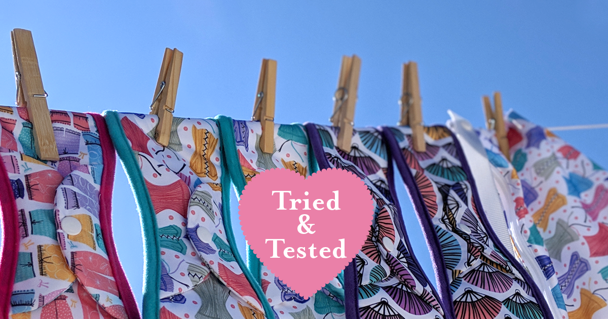 Reusable sanitary pads the post-baby saviour.