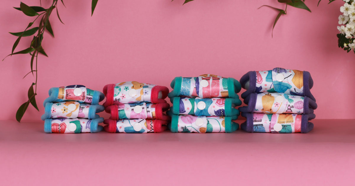 Chemical free reusable sanitary pads