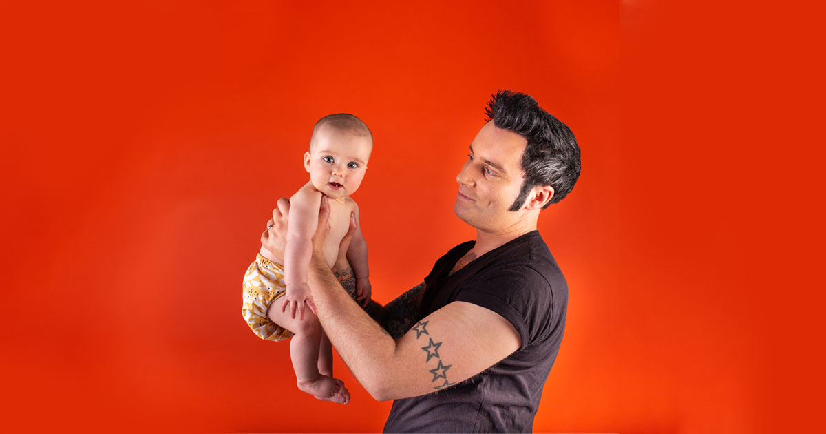 Real Dad Andy on reusable nappies