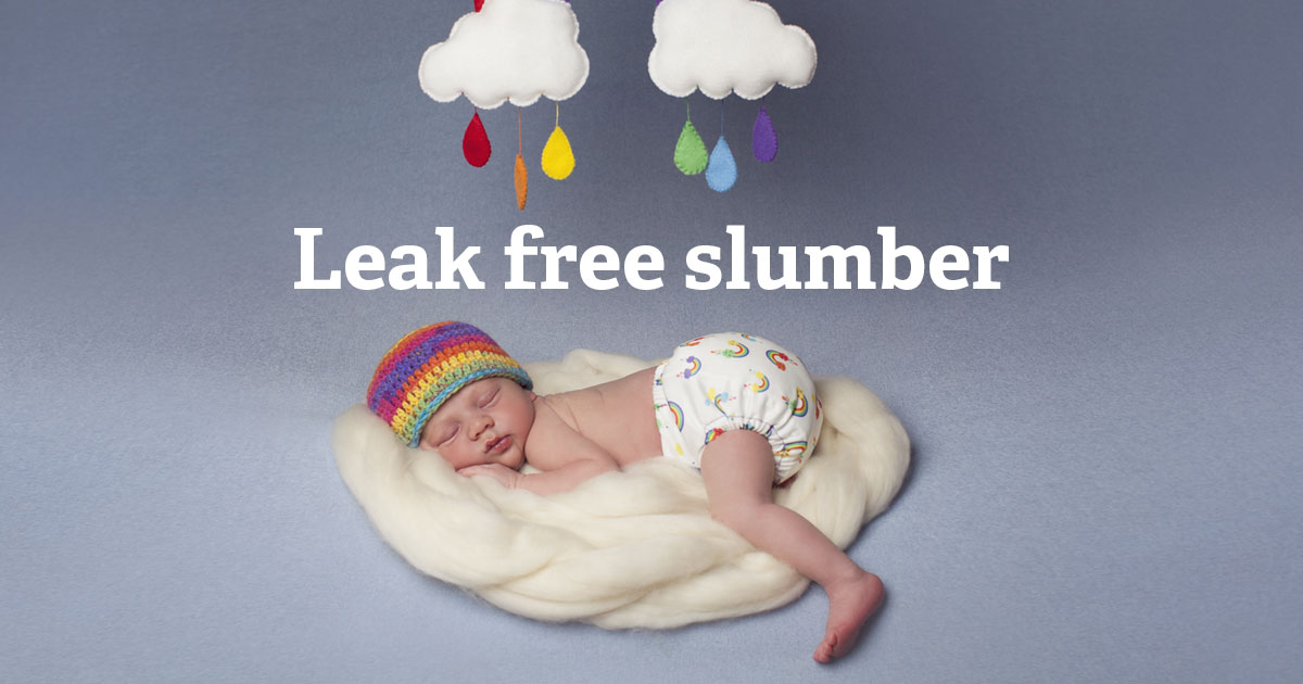 Chasing Zzz’s with reusable nappies
