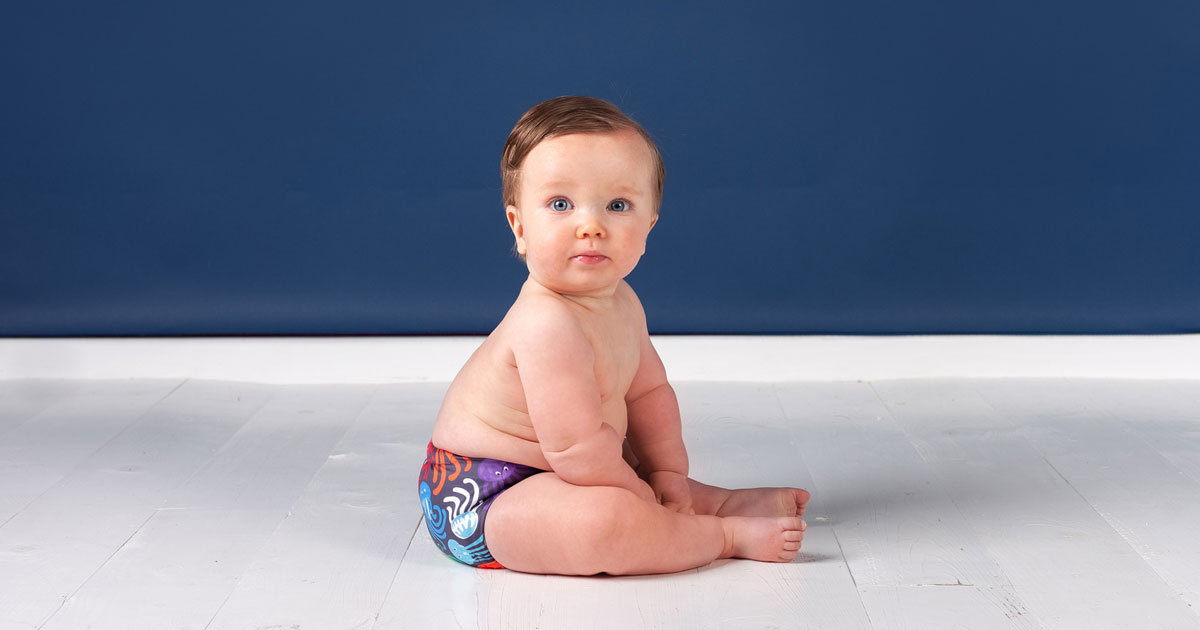 Using reusable swim nappies on holiday