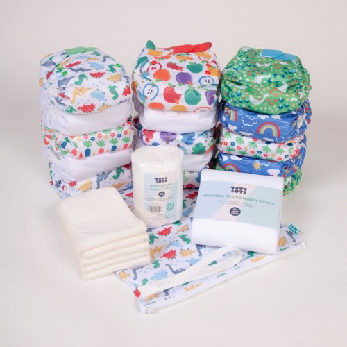 EasyFit all-in-one reusable nappy complete set 