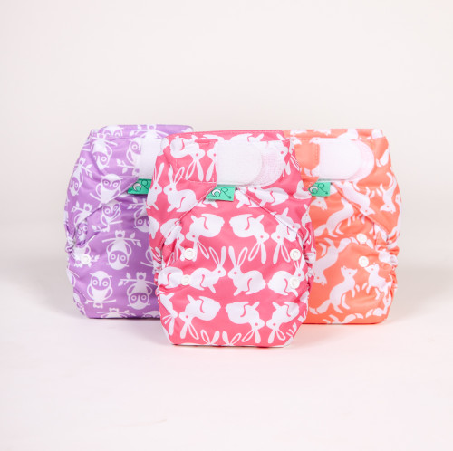 EasyFit all-in-one Nappy 3 Pack - Woodland 