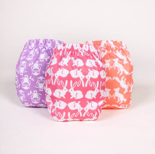 EasyFit all-in-one Nappy 3 Pack - Woodland 