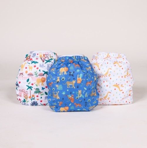 India Bamboozle Wrap 3 Pack - Size 1 