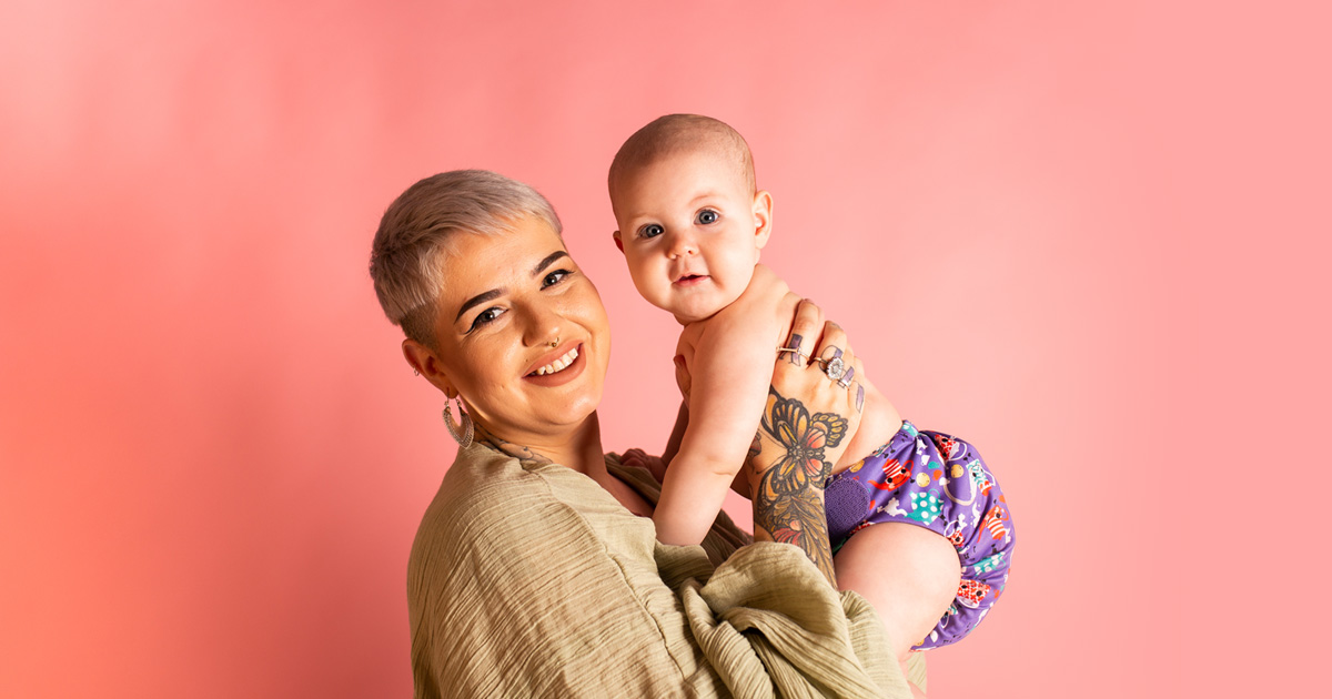 Eco friendly living with reusable nappies