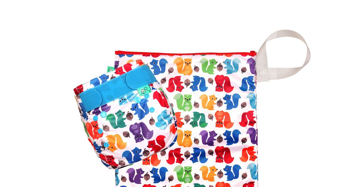 Out and about with cloth nappies