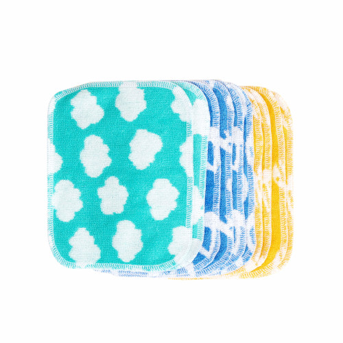Reusable Baby Wipes Floating & Flying 