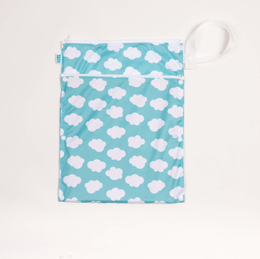 Wet & Dry Bag Fluffy Clouds