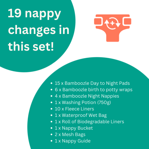 Bamboozle Two Part Nappy Complete Set 