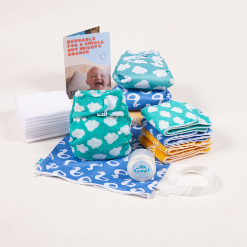 Reusable Nappy Starter Kit - Floating & Flying 