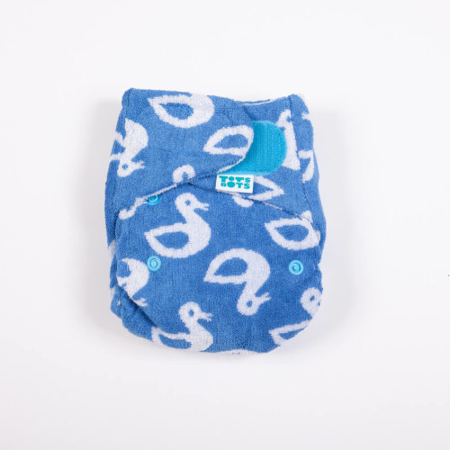 cloth nappies blue ducks