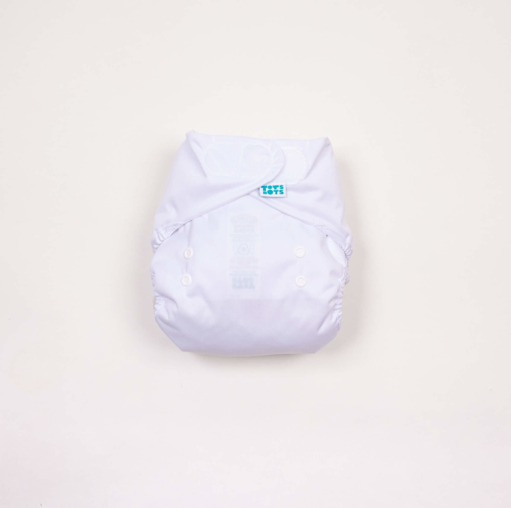 Bamboozle Nappy Wrap White