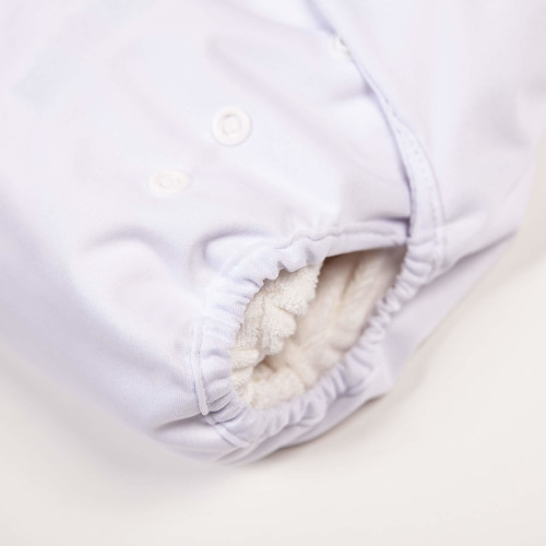 Bamboozle Nappy Wrap White 