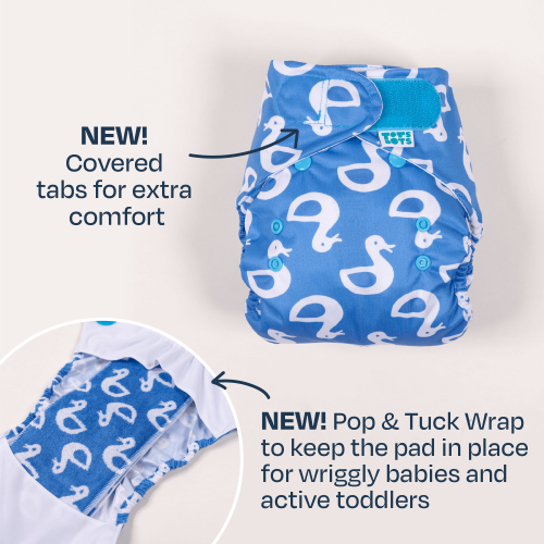 Bamboozle Nappy Wrap Lucky Duck 
