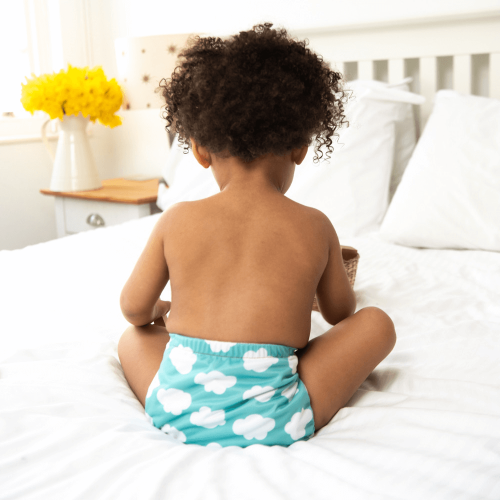 Bamboozle Nappy Wrap Fluffy Clouds 