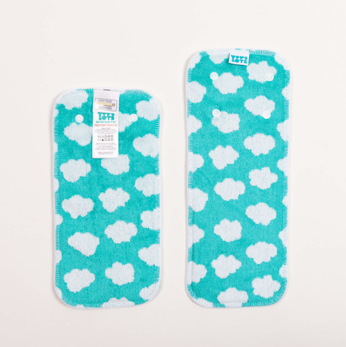 Bamboozle 'Day to Night' Nappy Pad Fluffy Clouds 