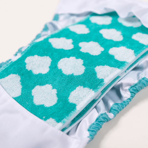 Bamboozle 'Day to Night' Nappy Pad Fluffy Clouds 