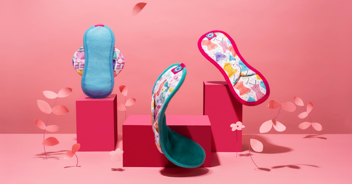 Reduce waste with reusable sanitary pads