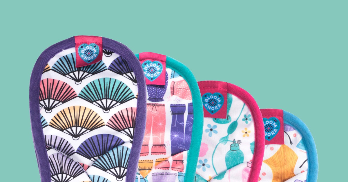 Reusable sanitary pads for a heavy period