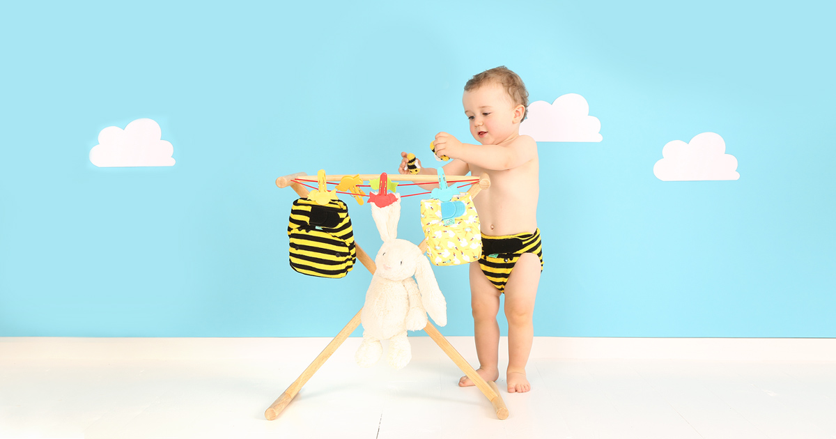 Getting to grips with all in one reusable nappies