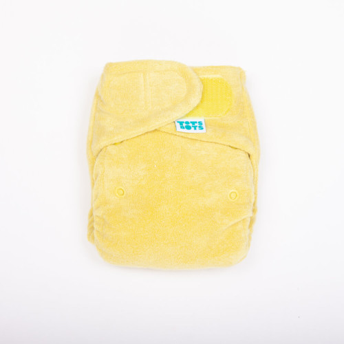 TotsBots yellow reusable night nappy
