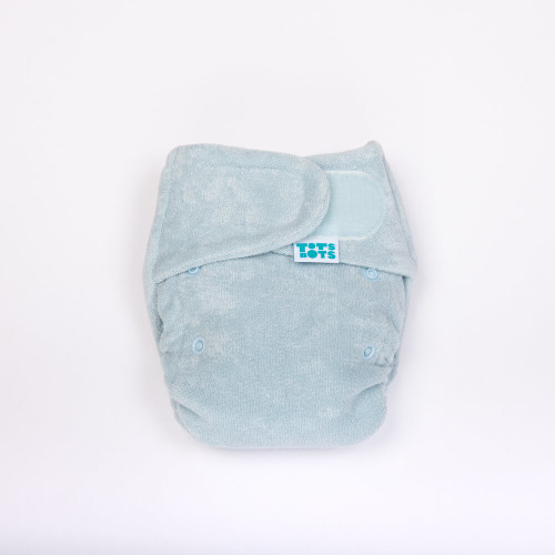 TotsBots blue reusable night time nappy
