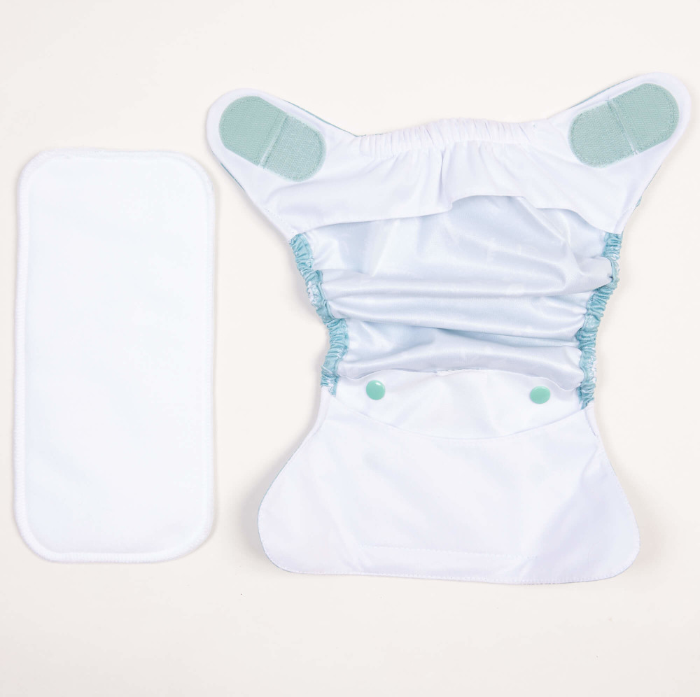 Newborn Bamboozle Nappy Pad Moss