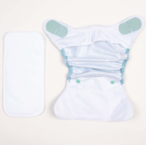 Newborn Bamboozle Nappy Pad Moss 