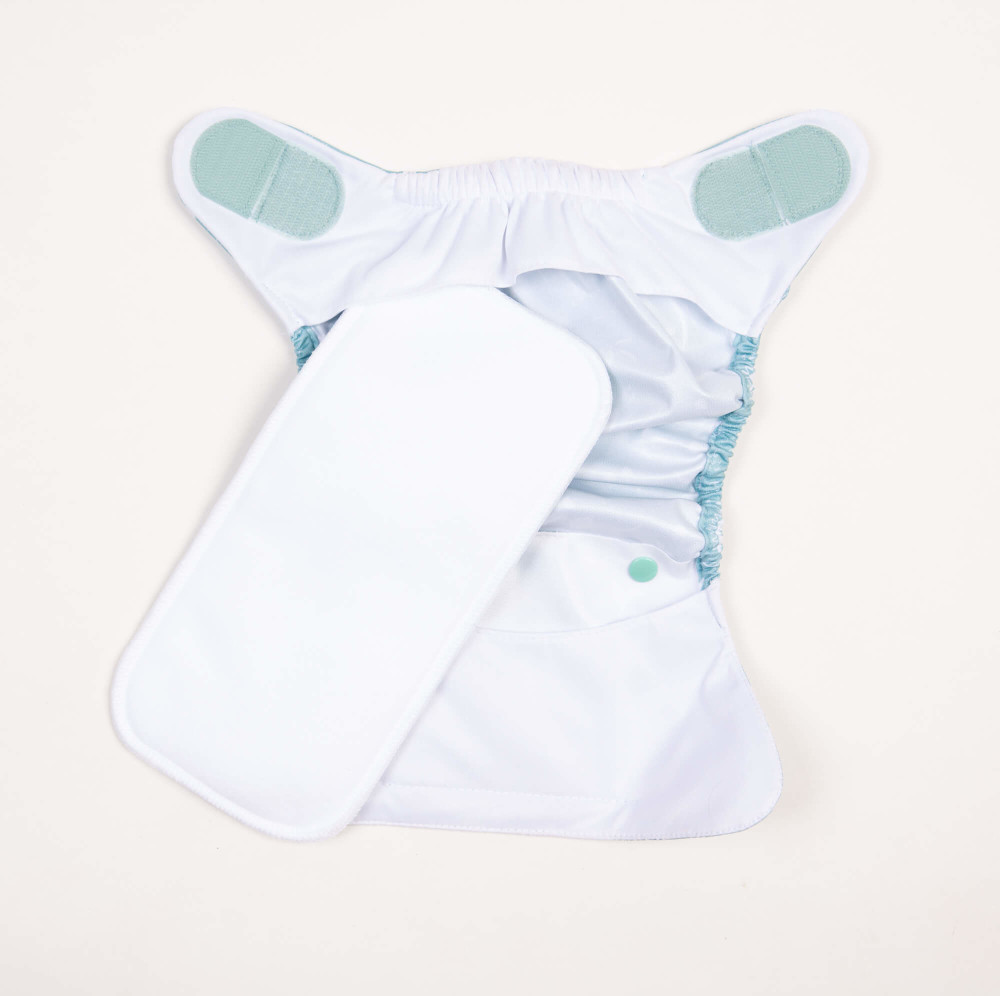 Newborn Bamboozle Nappy Pad Moss