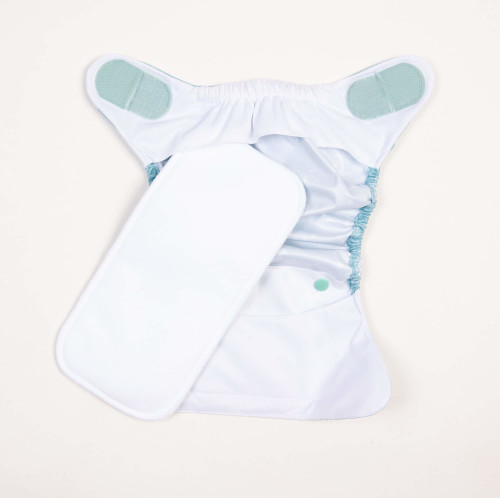 Newborn Bamboozle Nappy Pad Moss 