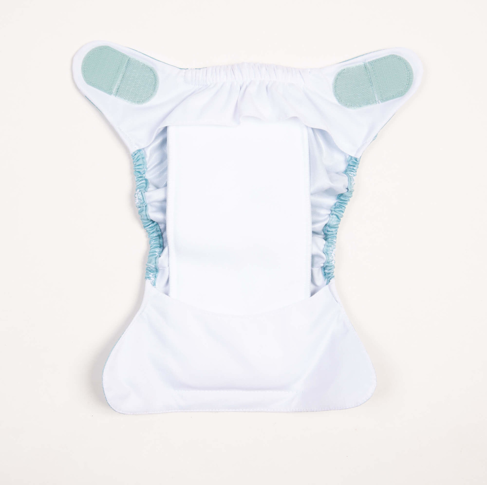 Newborn Bamboozle Nappy Pad Moss