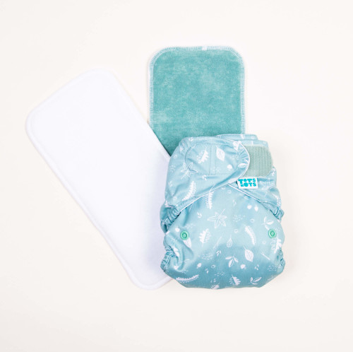 Newborn Bamboozle Nappy Pad Moss 