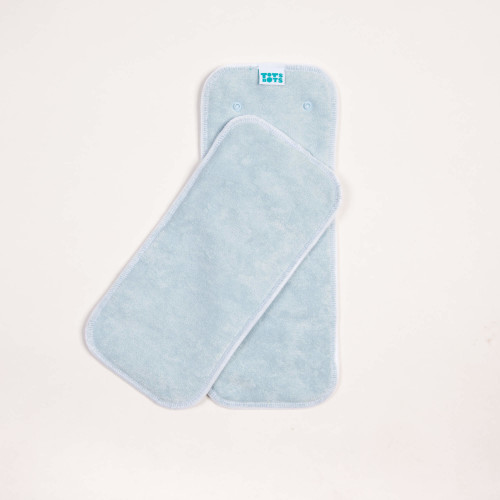 blue reusable nappy pads from TotsBots