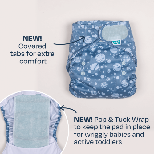 Bamboozle Nappy Wrap Stargazing 