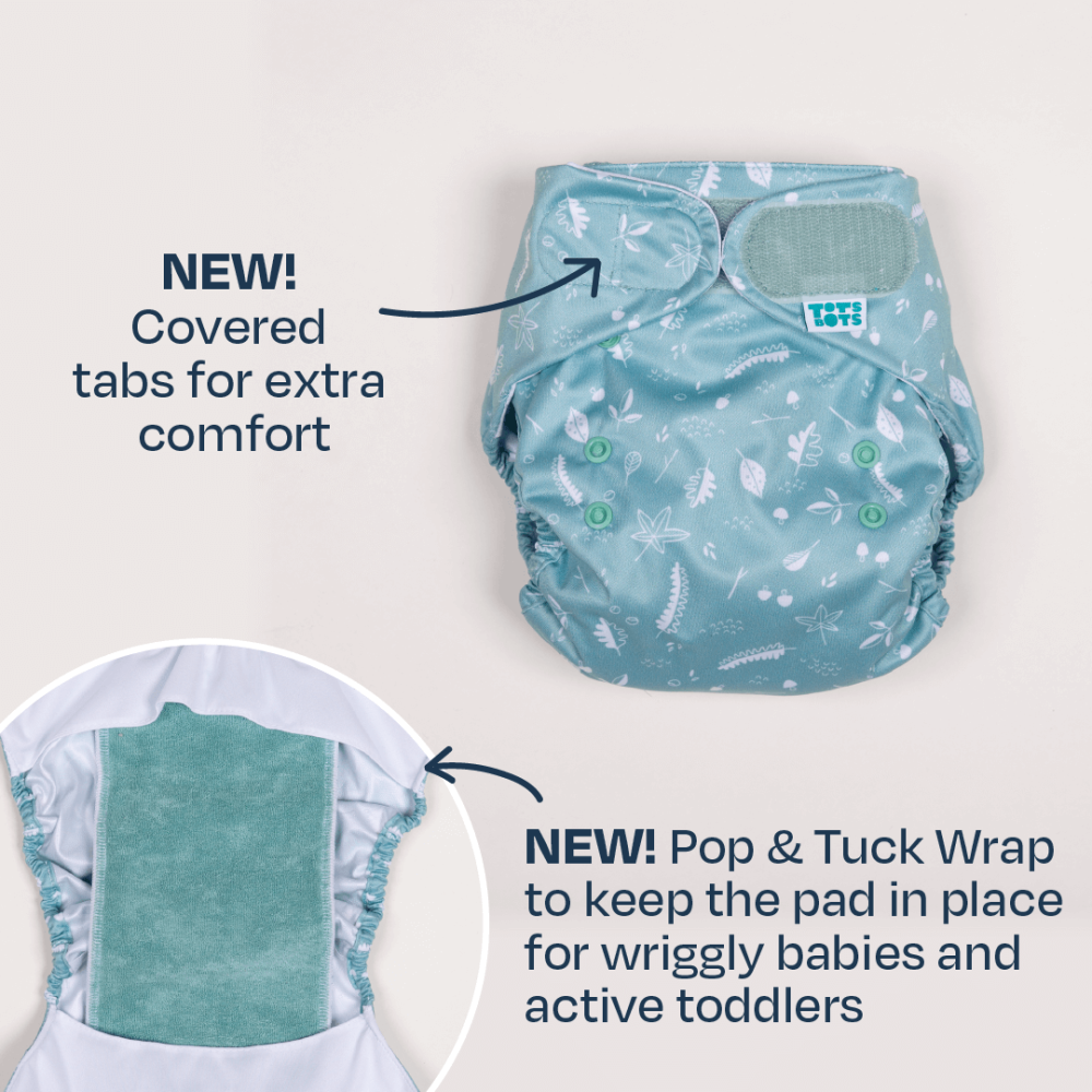 Bamboozle Nappy Wrap Forest Floor