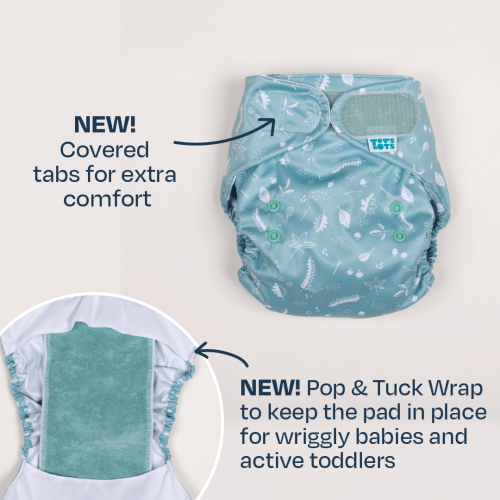 Bamboozle Nappy Wrap Forest Floor 