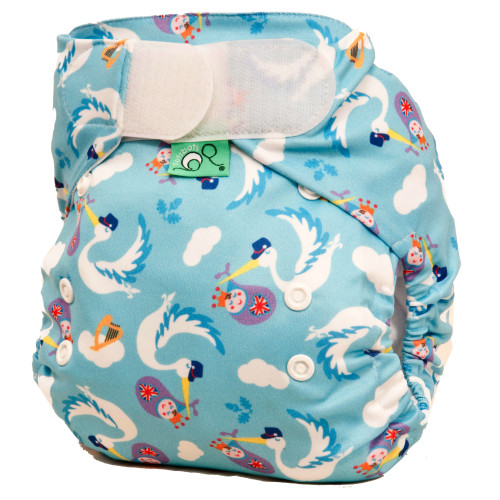 Royal Flush reusable nappy