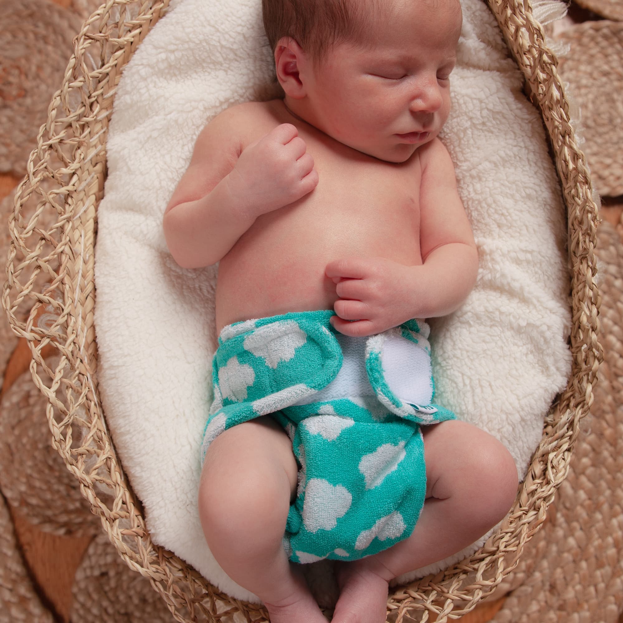 Newborn baby sleeping