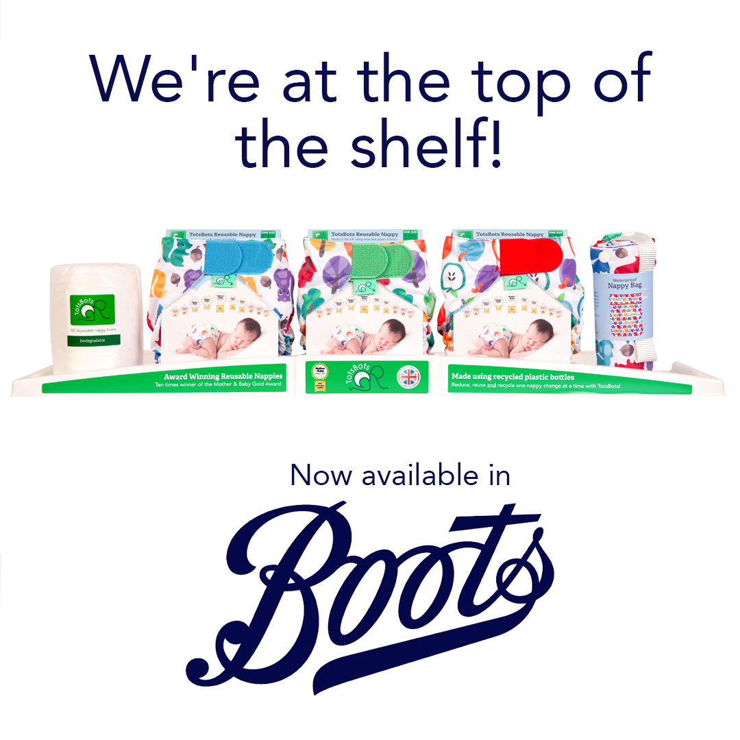Boots cloth nappies in store