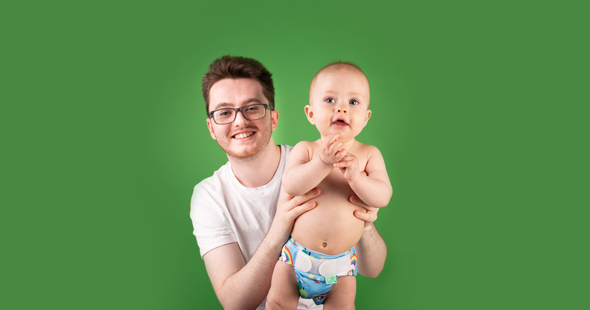 Jack tell us how he got into cloth nappies and why he prefers them to disposables
