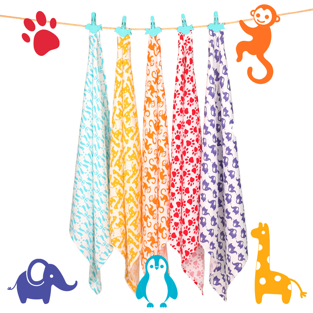 The magic of muslin cloths
