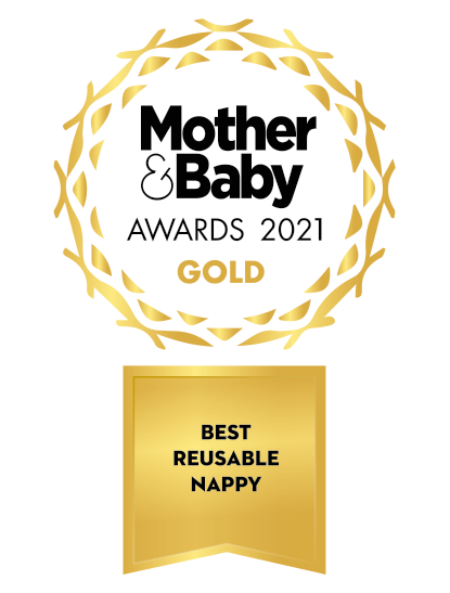 Loved By Parents Platinum Best Innovative Nappy Range 2021 awarded to TotsBots