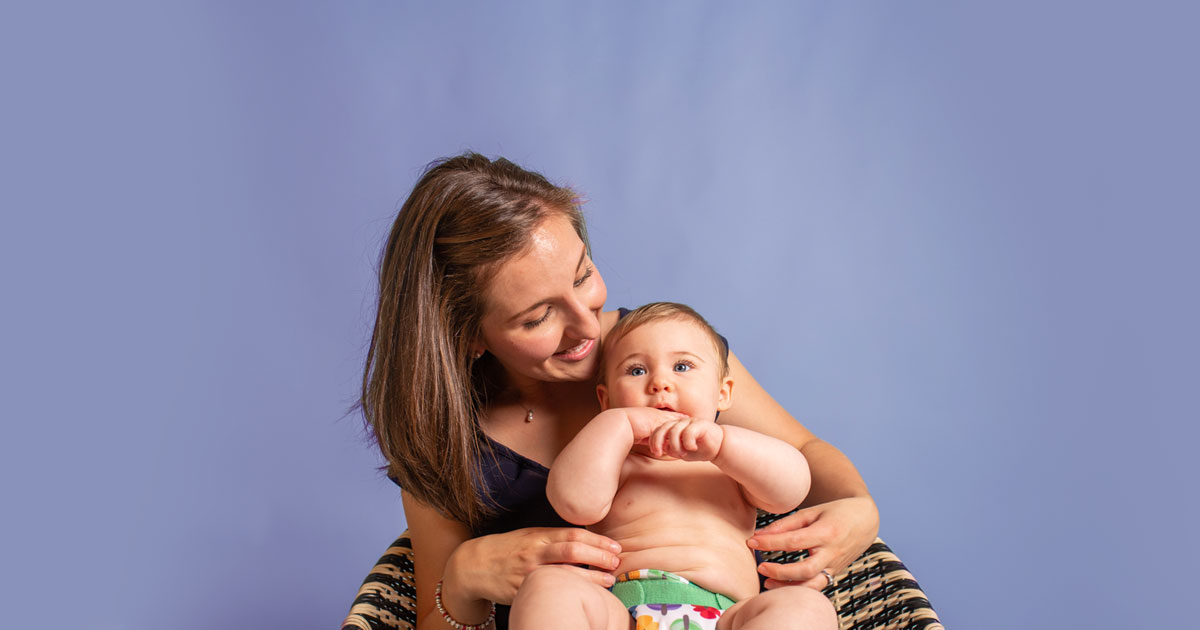 Real Mum Natalia talks reusable nappies