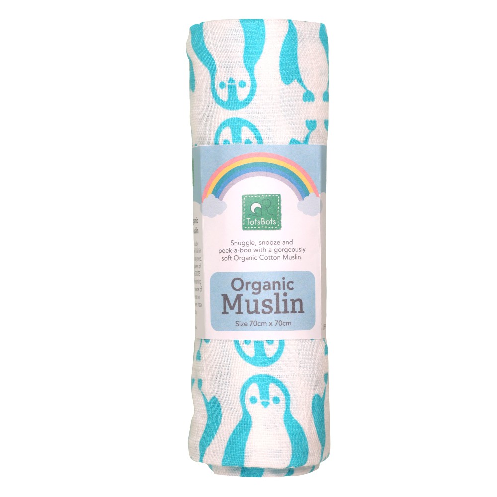Muslin Square Nappy Feet