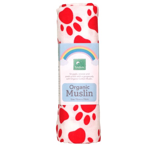 TotsBots Organic Cotton Muslin Cloth 