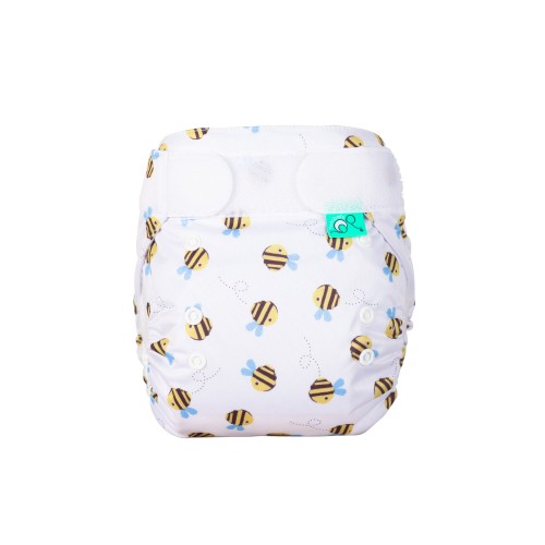 TotsBots Frugi Print EasyFit Buzzy Bee front